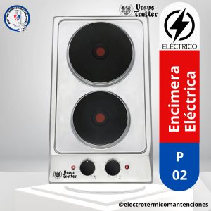 Encimera Eléctrica 2 platos Ursus Trotter
